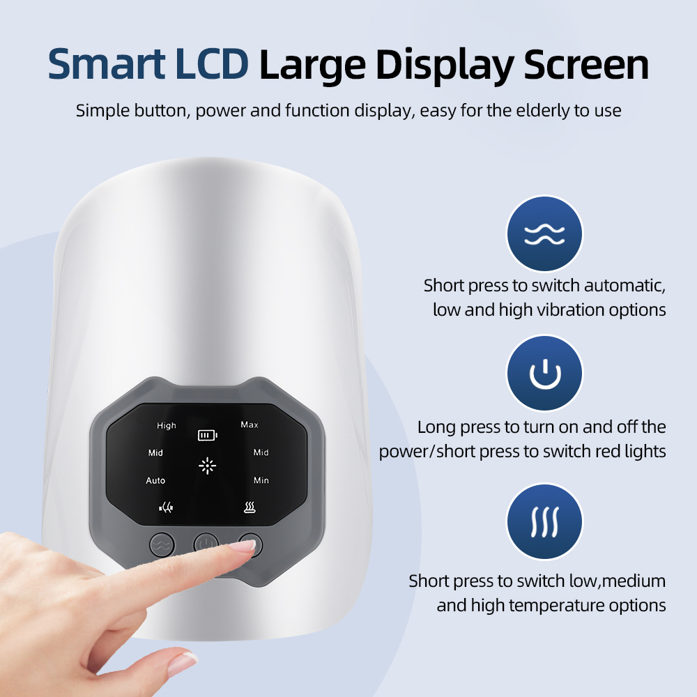 Smart Knee Massager Wireless E - Smart Knee Wrap recension och pris