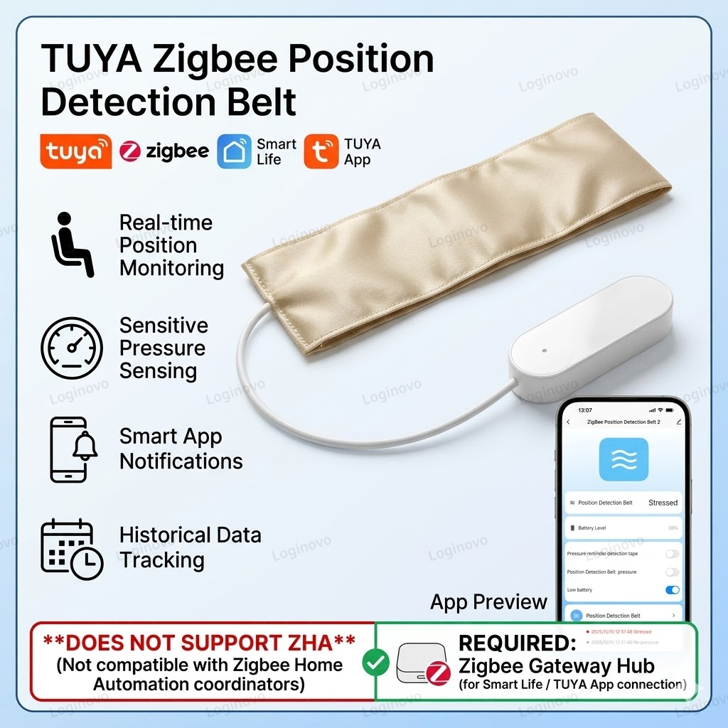 Tuya Zigbee Gravity Pressure S - Smart Insole Pressure recension och pris