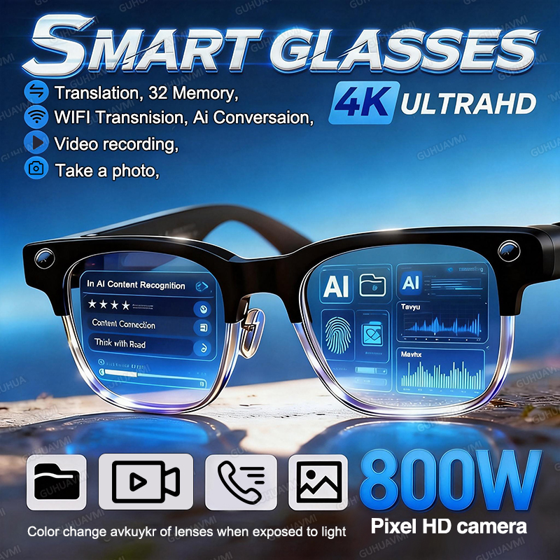 2026New 800W Pixel Camera Smar - Smart Glasses Lens recension och pris