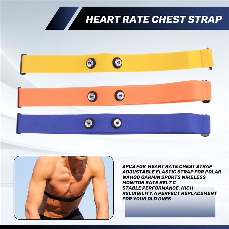 ABHS-3Pcs For Magene Heart Rat - Breath Rate Monitor recension och pris