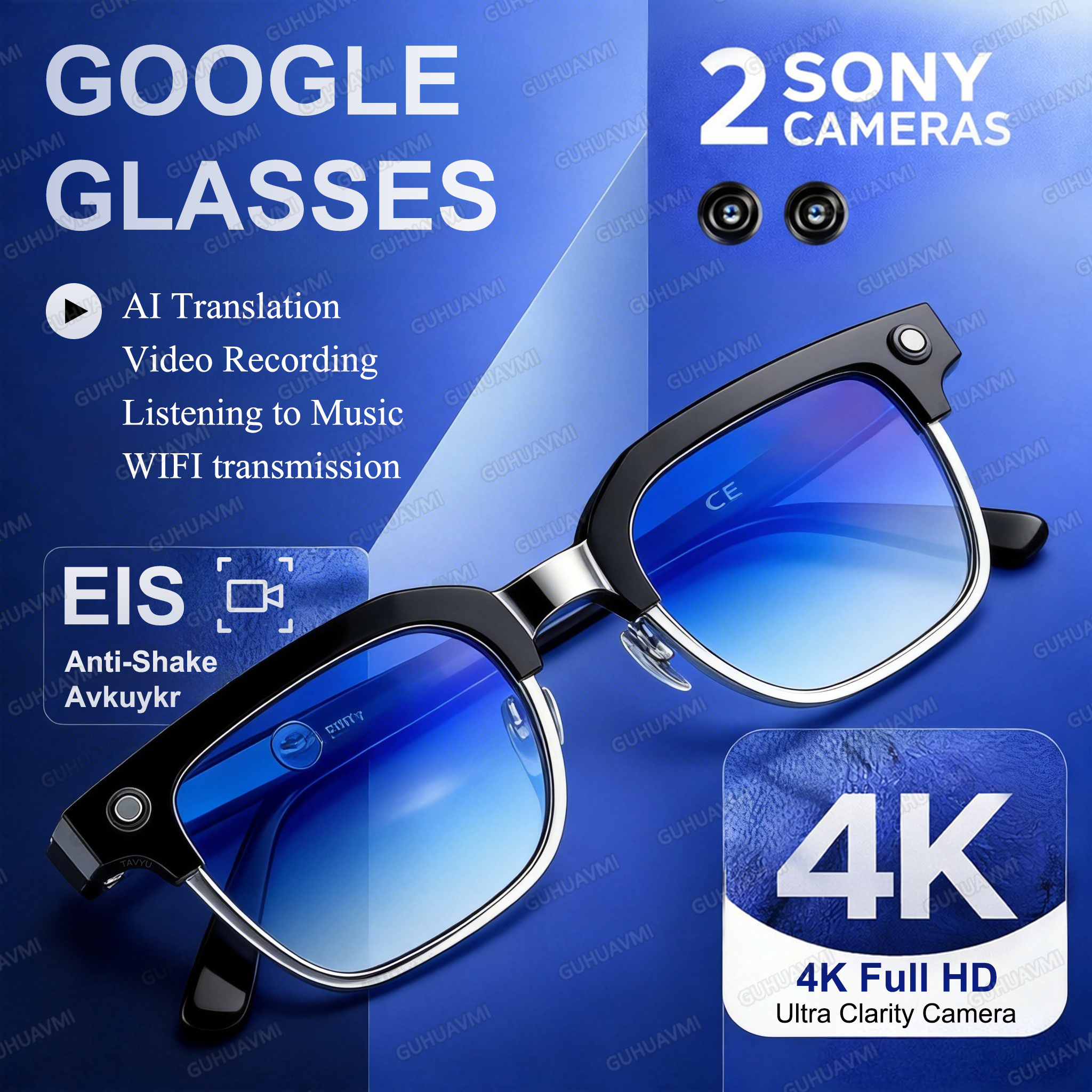 2026 World Premiere 4K HD Came - Smart Glasses Lens recension och pris