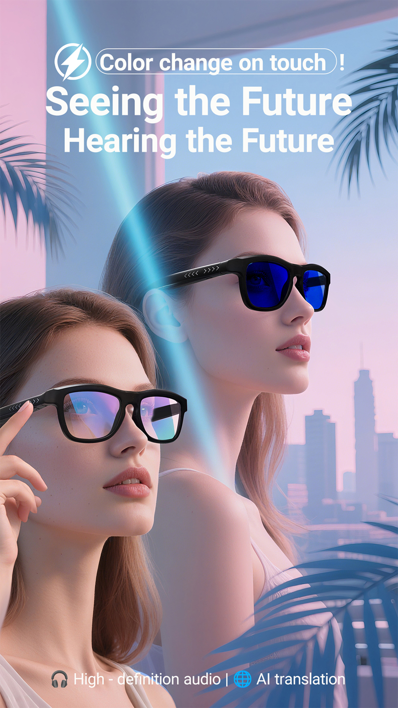 Bluetooth Touch-Dimming Glasse - Smart Glasses Lens recension och pris