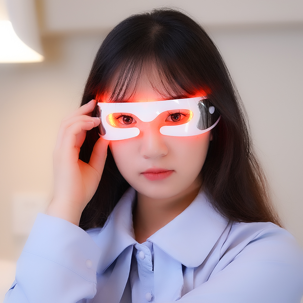 LED Eyecare Mask Device EMS Si - Light Therapy Glasses recension och pris
