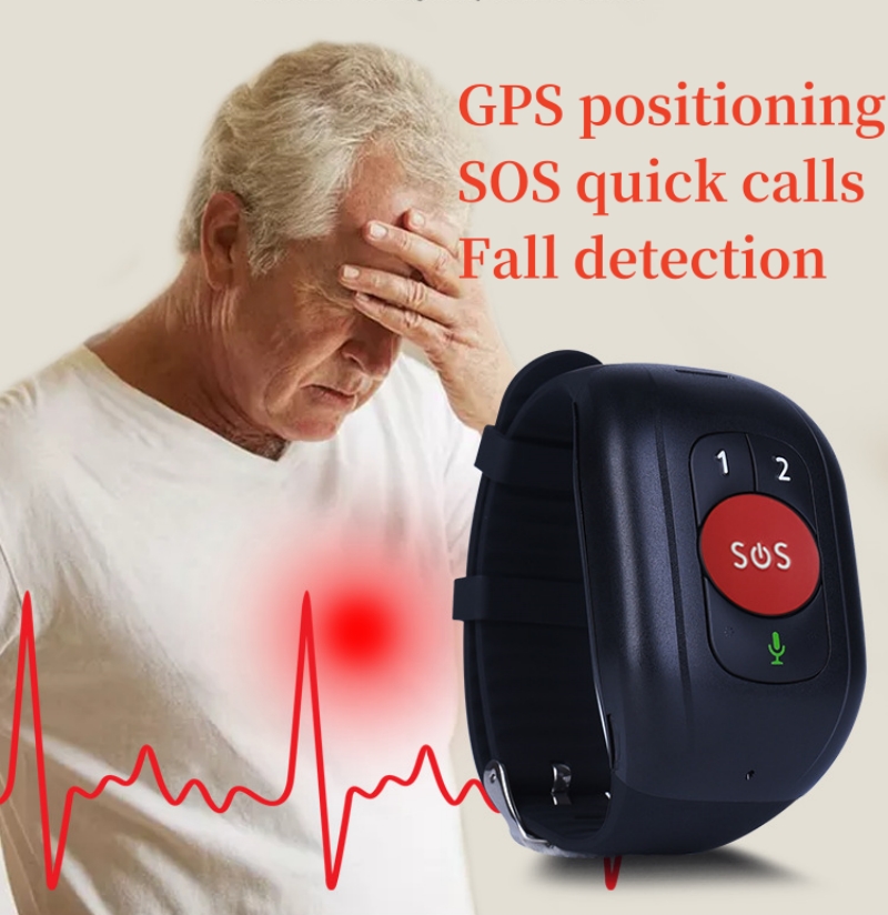 Elderly Watch For Seniors GPS  - Fall Detection Watch recension och pris