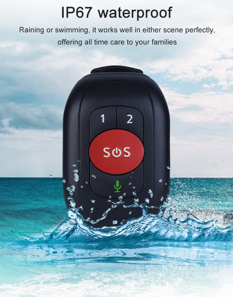 Elderly Watch For Seniors GPS  - Fall Detection Watch recension och pris