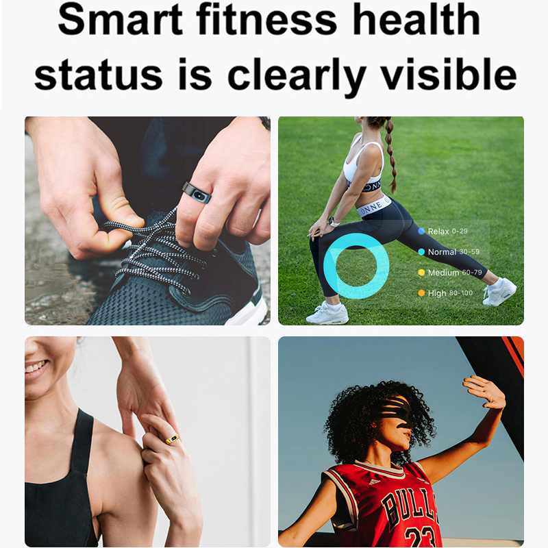 Smart Ring Men Women with Char - Temperature Ring Skin recension och pris