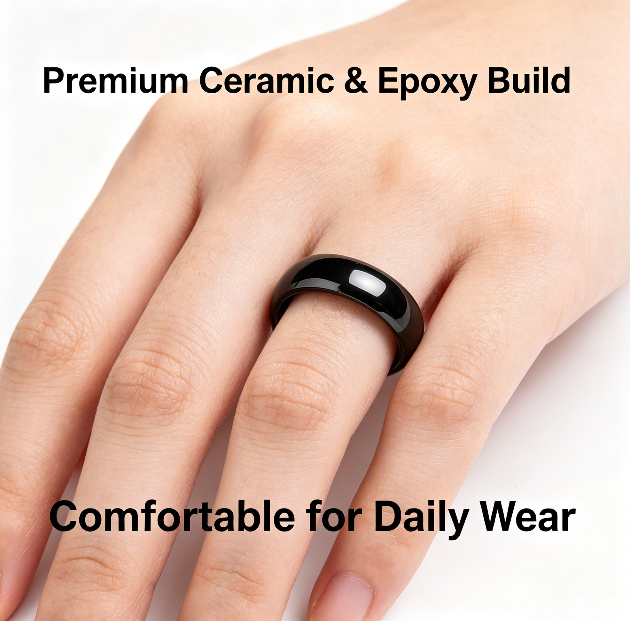 NFC Full Ceramic Smart Ring Co - Smart Ring Nfc Pay recension och pris