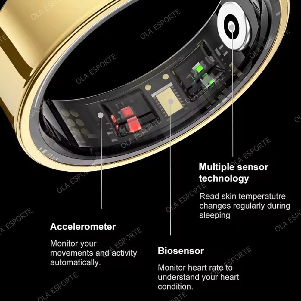 New Smart Ring R09 Health Moni - Temperature Ring Skin recension och pris