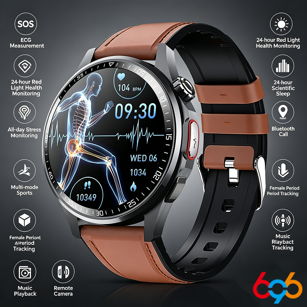 Men Smart Watch All Day Fall D - Fall Detection Watch recension och pris