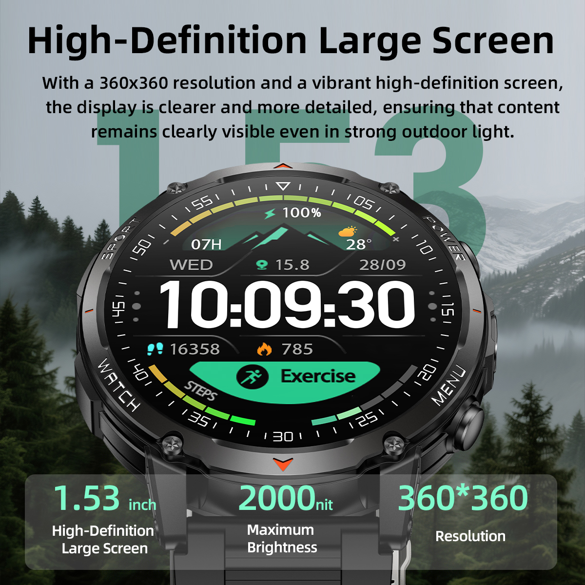 2026 New Military Smart Watch  - Smart Insole Pressure recension och pris