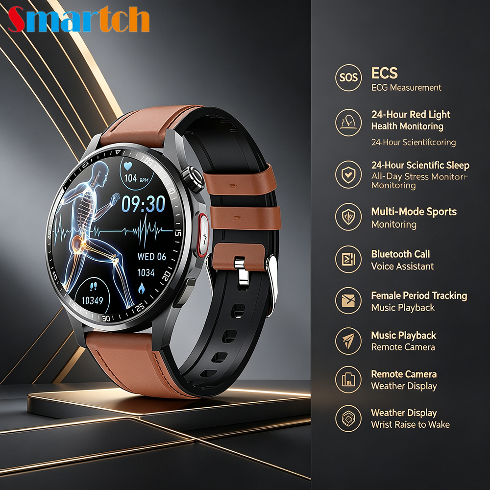 SOS Alert Heart Rate Fitness S - Fall Detection Watch recension och pris
