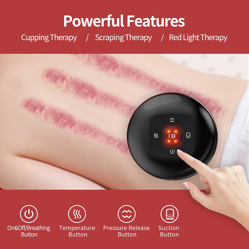 JYHealth Vacuum Cupping Device - Galvanic Skin Sensor recension och pris