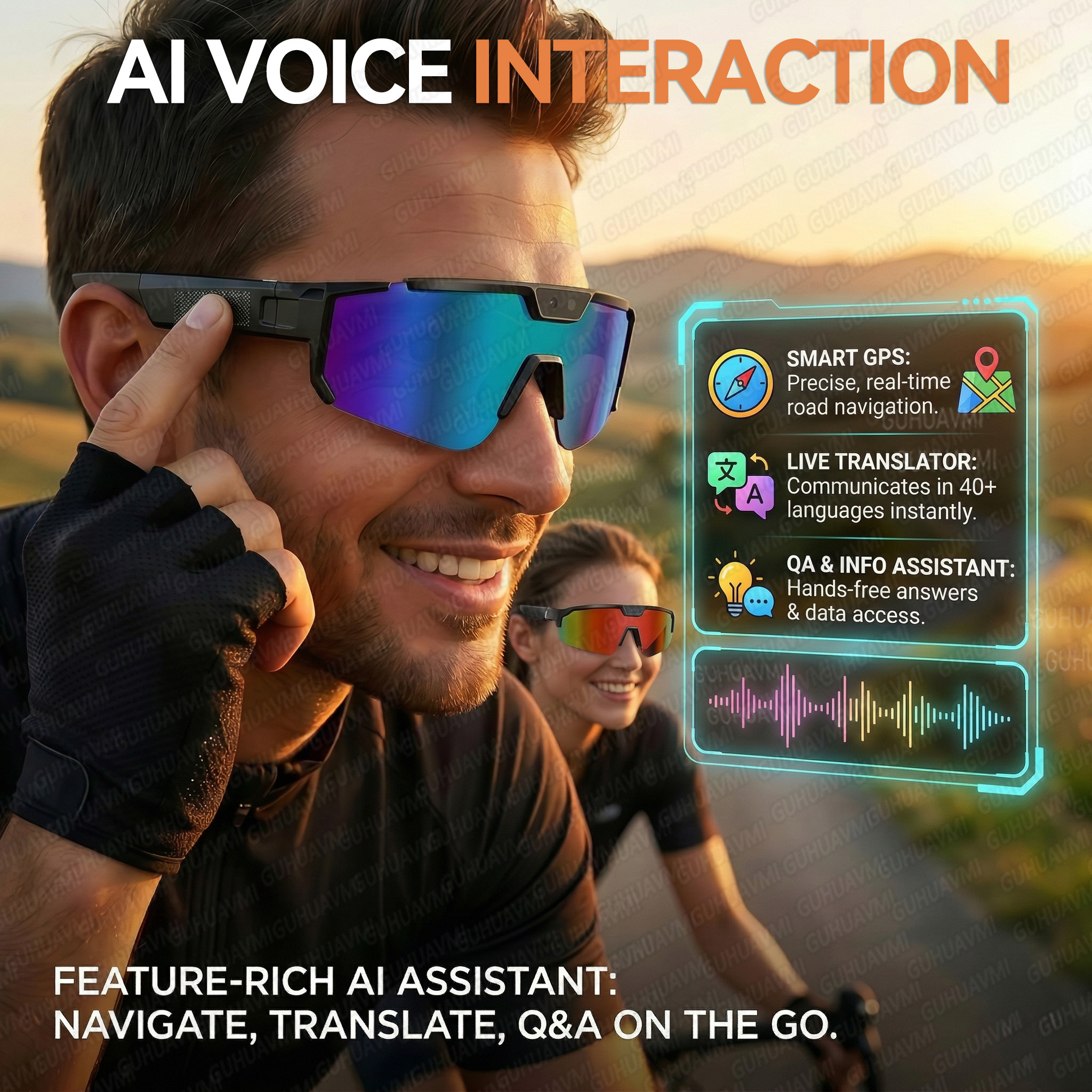 2026 New AI Smart Sports shoot - Smart Glasses Lens recension och pris