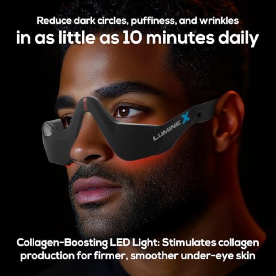 Under-Eye Red Light Therapy De - Light Therapy Glasses recension och pris