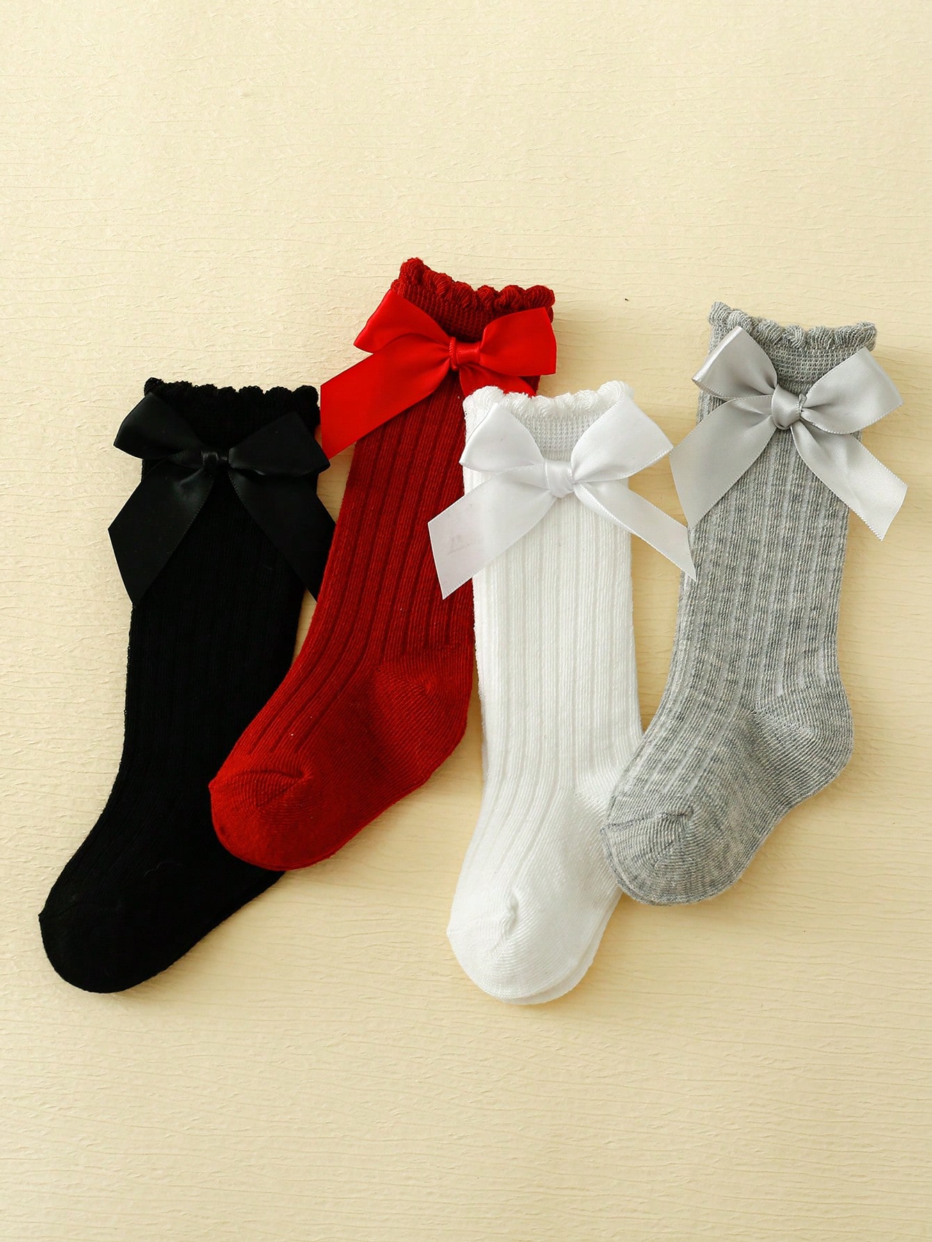 4/5 Pairs Baby Girls Long Knee - Baby Sock Oximeter recension och pris