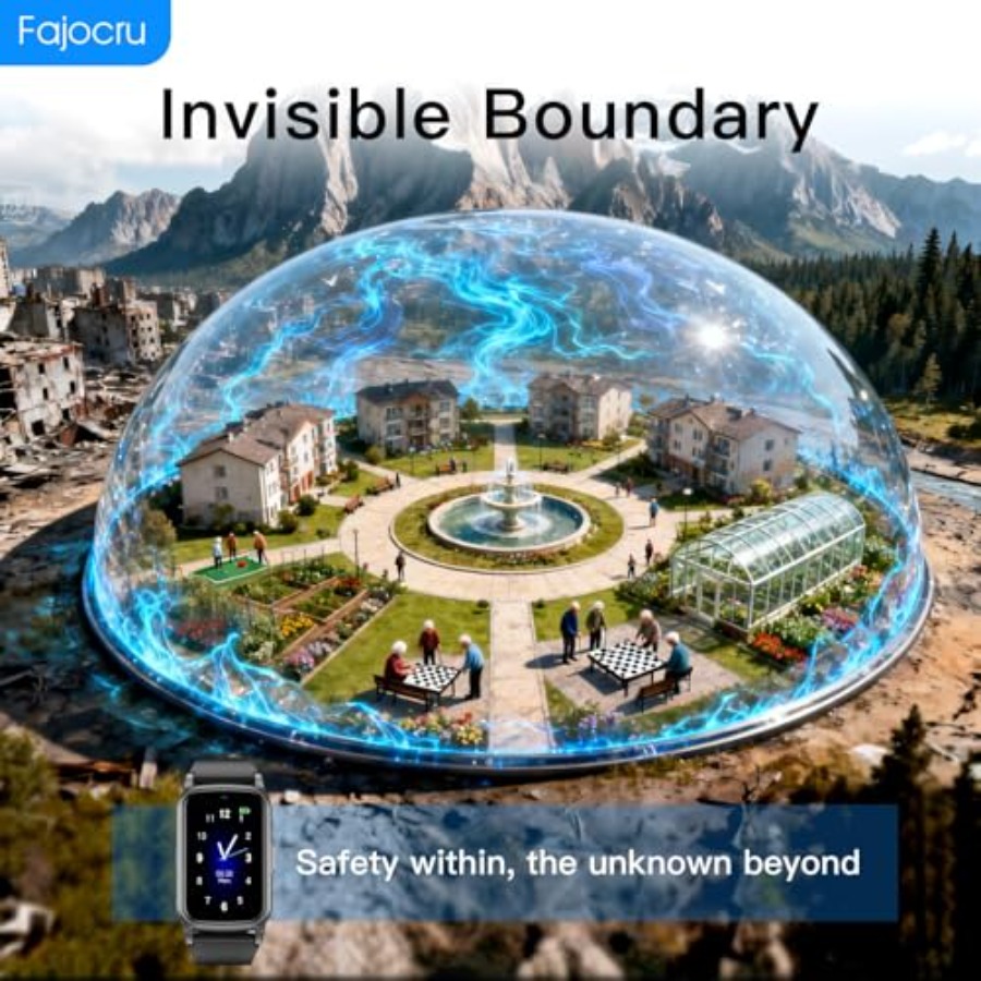Smart Watch for Seniors with F - Fall Detection Watch recension och pris
