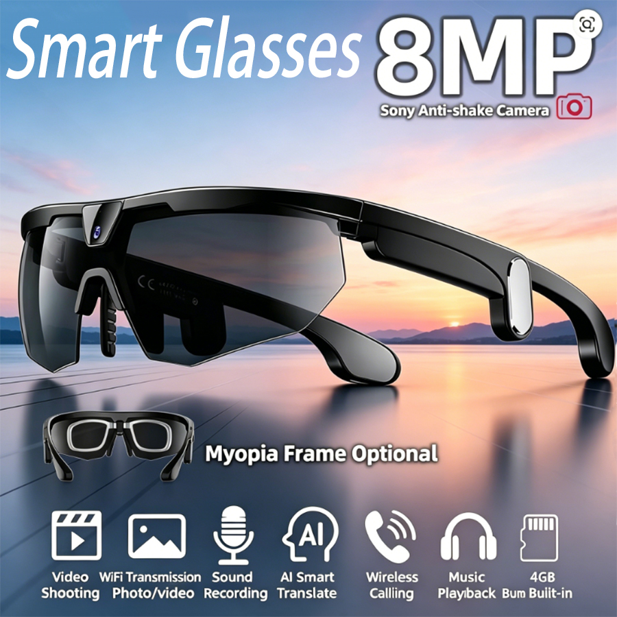 2026 New 32MP Pixel HD Photo S - Smart Glasses Lens recension och pris