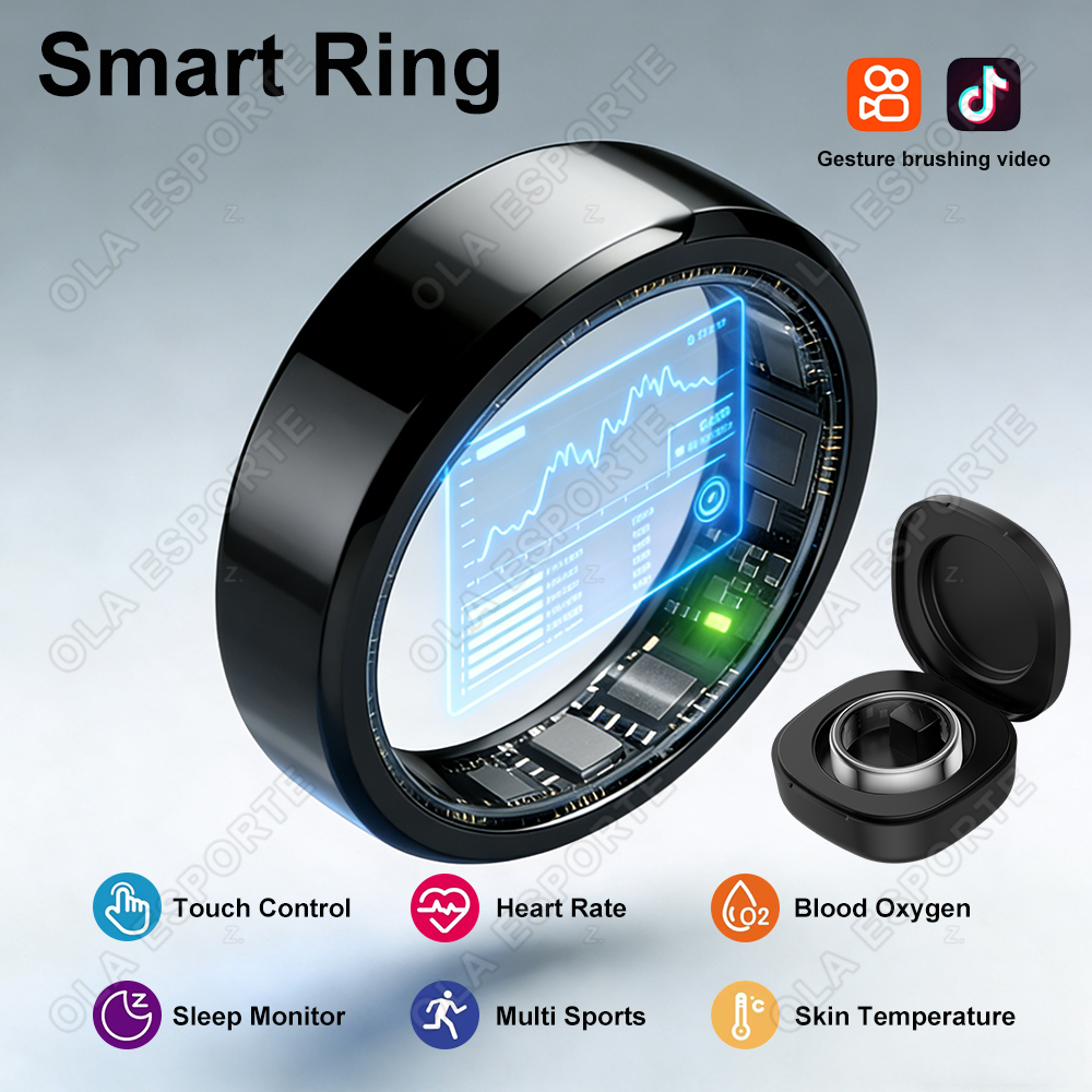 Smart Ring For Men Women Touch - Temperature Ring Skin recension och pris