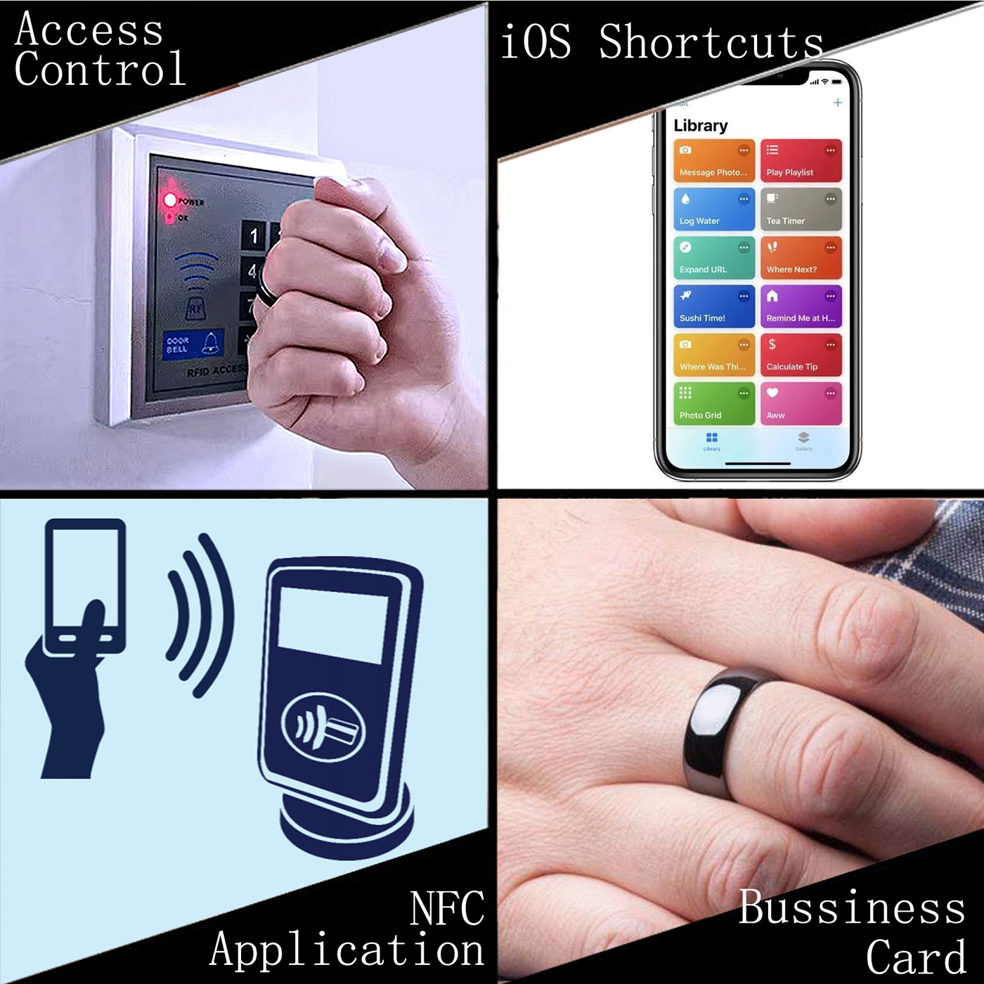 Ntag215 NFC Full Ceramic Smart - Smart Ring Nfc Pay recension och pris